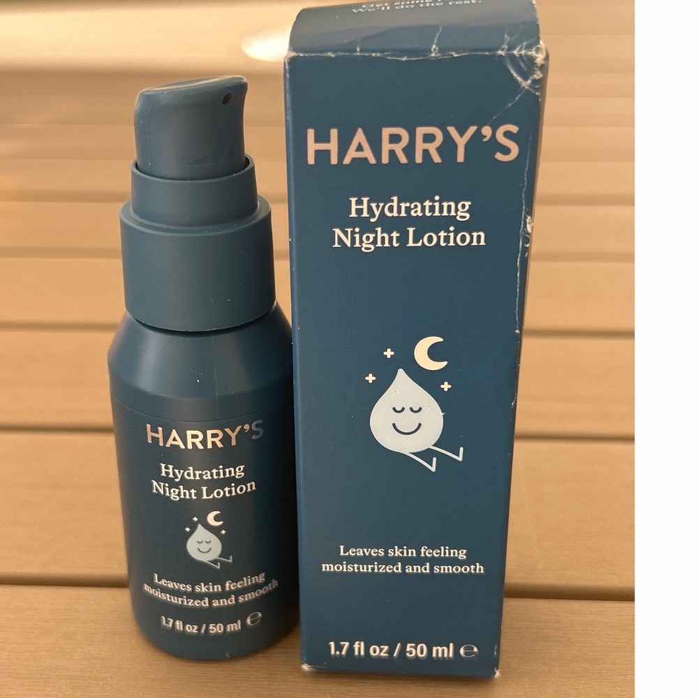 Harrys Hydrating Night Lotion For Men 1.7 oz